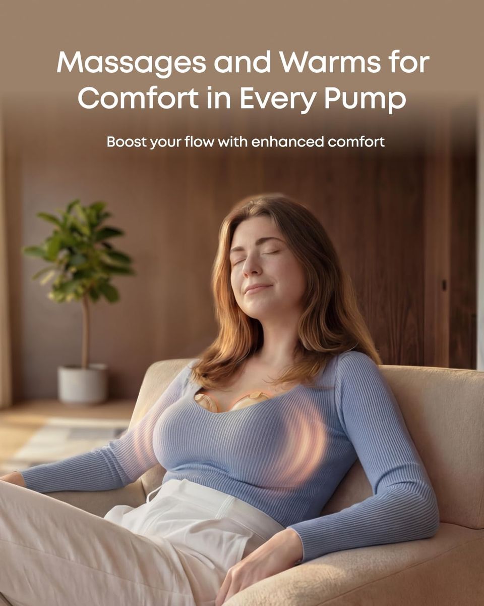 eufy security S2 Pro: Heated Massage Wearable Breast Pump