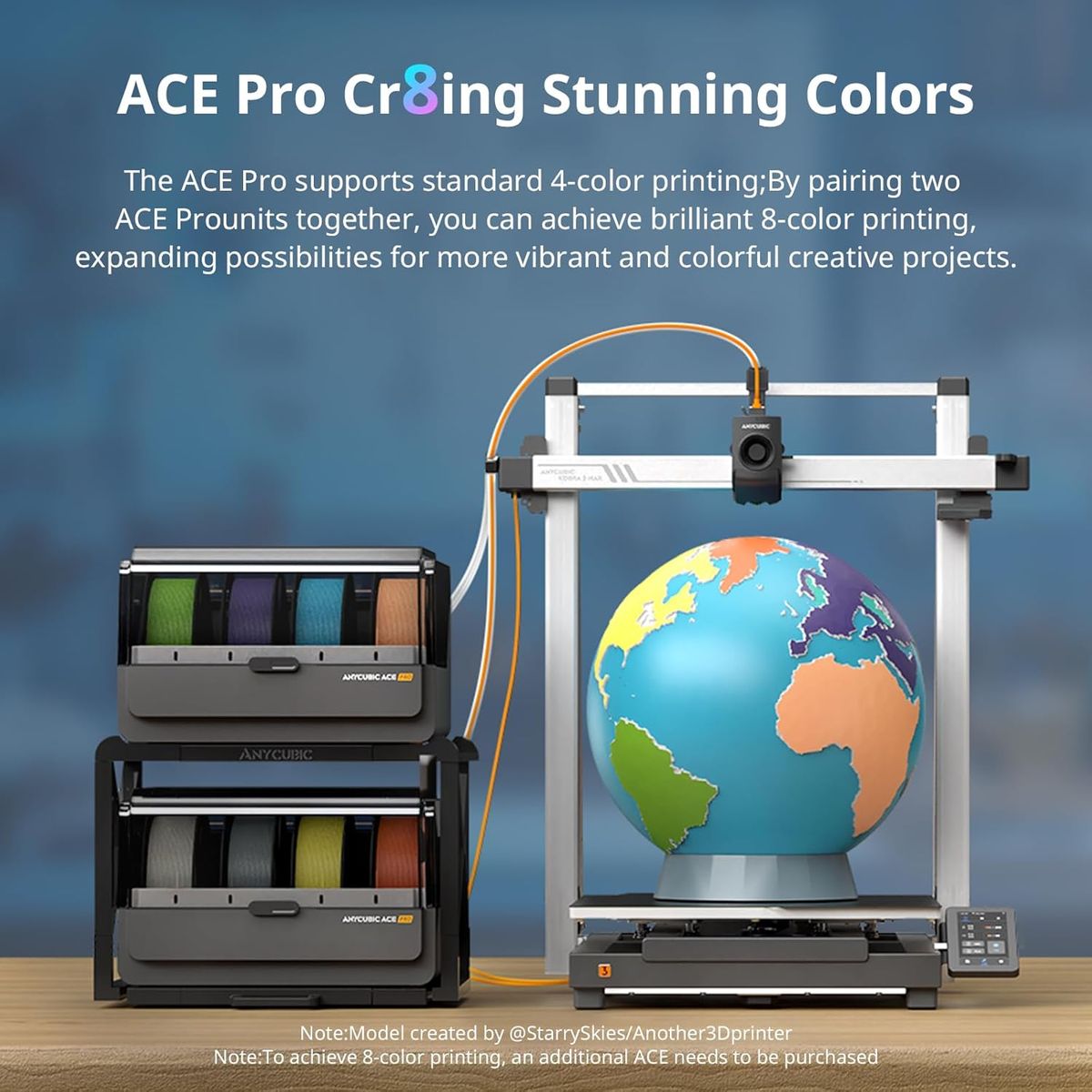ANYCUBIC Kobra 3 MAX Combo: Speed, Size & Multicolor