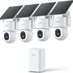 AOSU SolarCam D1 Max 4-Cam Kit: 4K Solar Security That Saves