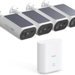 AOSU Solar Security Cameras: No Subscription, 2-Min Setup