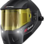 Arccaptain Intelligent Auto-Shade Welding Helmet: 180° View