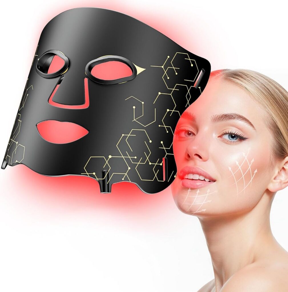 Aurphany Red Light Therapy Mask: Sculptural Skincare