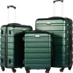Coolife 3-Piece Hardshell Luggage Set – Travel Smarter, Spend Less