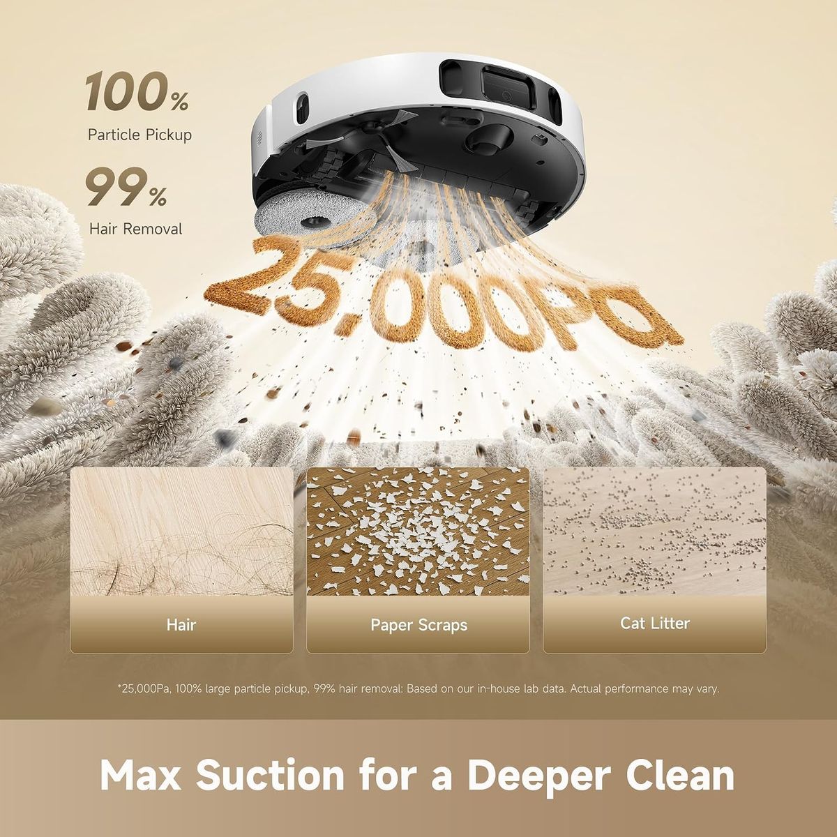 Dreame D30 Ultra CE: Robot Vacuum & Mop with Auto Empty