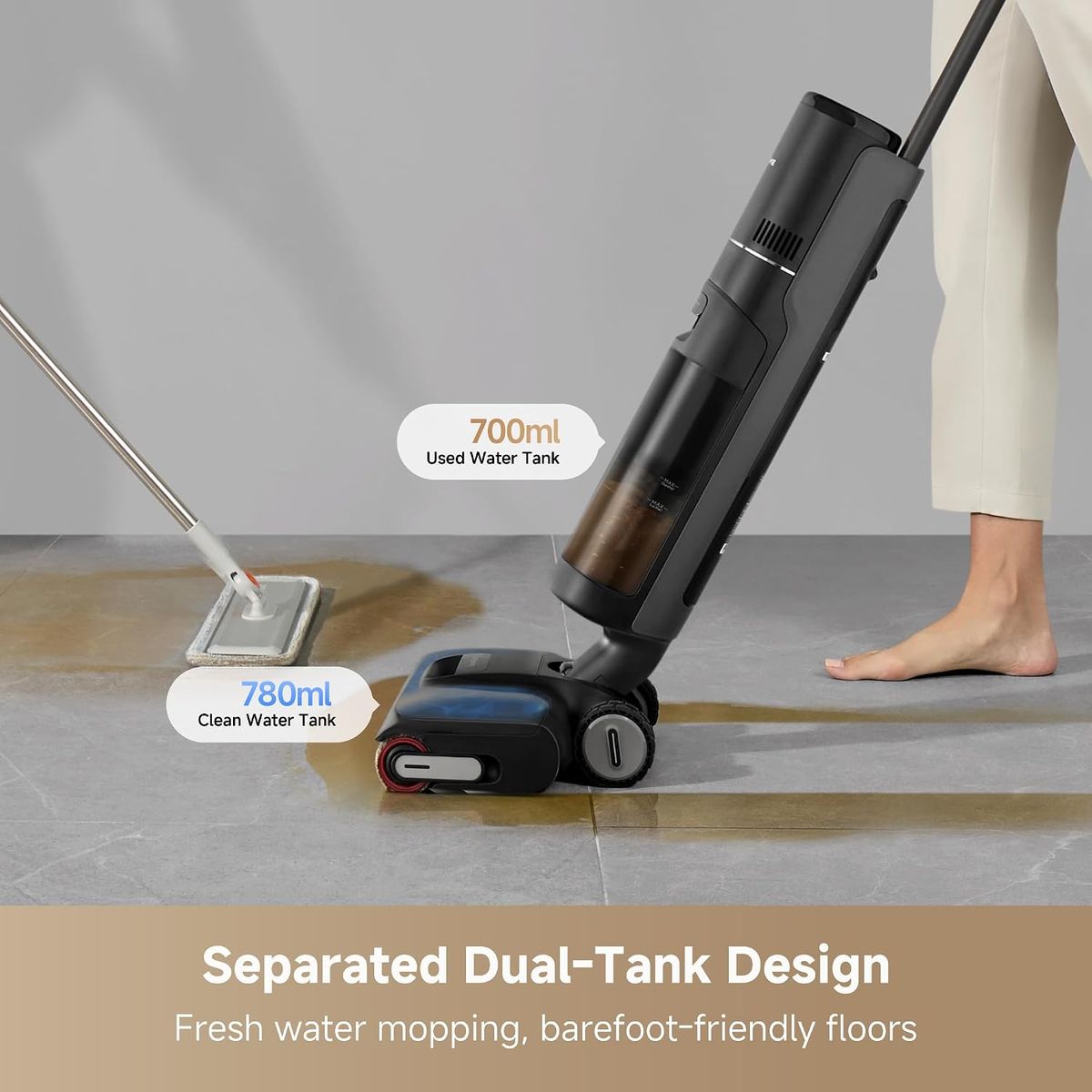 Dreame H12 Pro Gen2 Vacuum Mop – Effortless Floor Cleaning