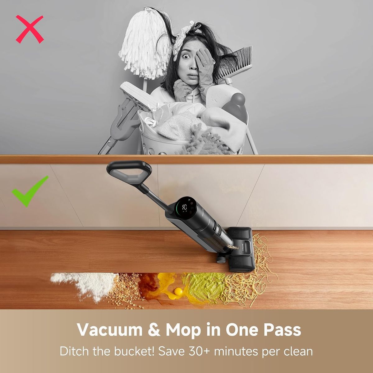 Dreame H12 Pro Gen2 Vacuum Mop – Effortless Floor Cleaning