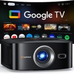 HAPPRUN 1500 ANSI 4K Google TV Projector: Ultimate Home Theater