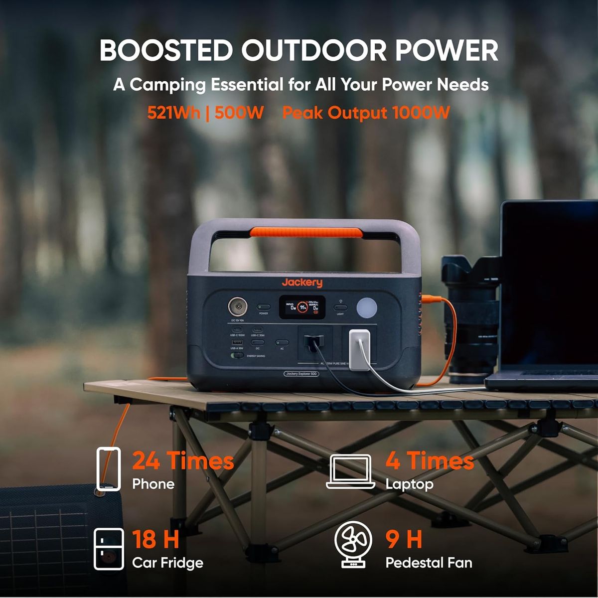 Jackery Explorer 500 v2: The Ultimate Portable Power Station