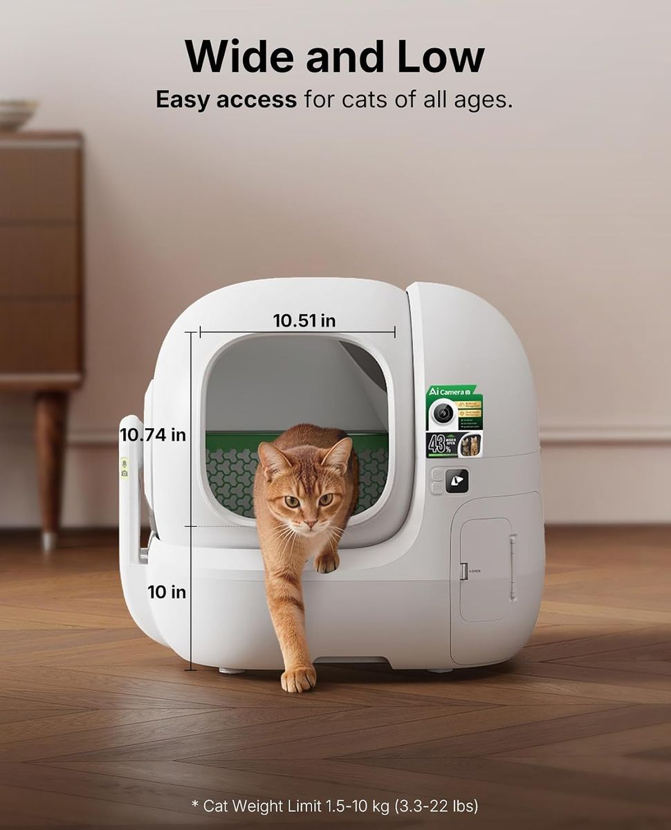 PETKIT Purobot Max Pro 2: AI Facial Recognition Litter Box
