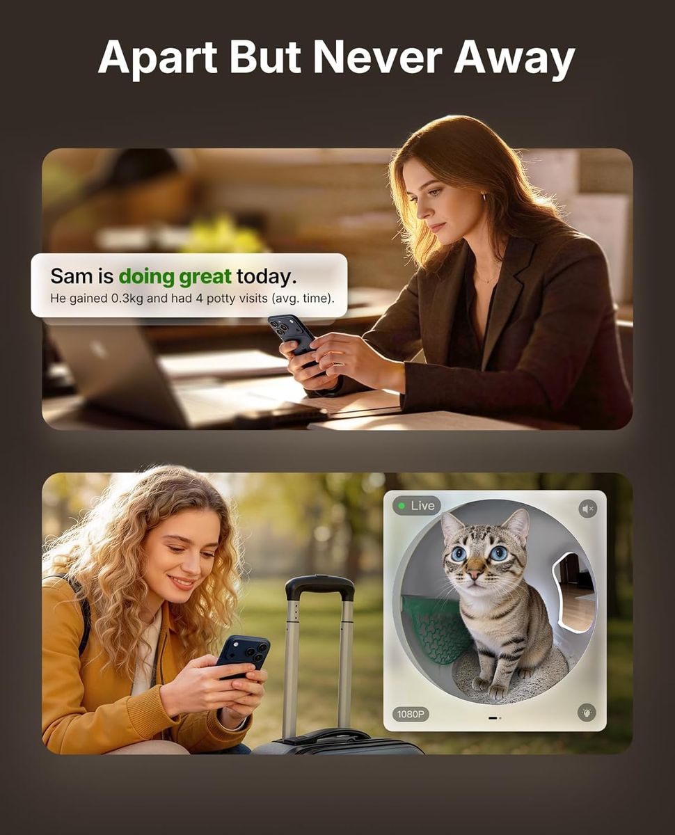 PETKIT Purobot Max Pro 2: AI Facial Recognition Litter Box