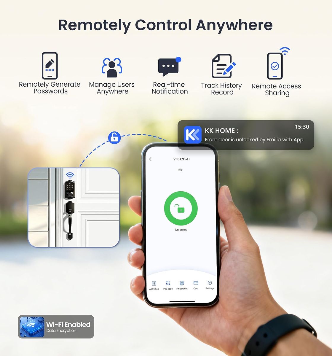 VEISE VE017G-H: The Smart Lock Redesigned