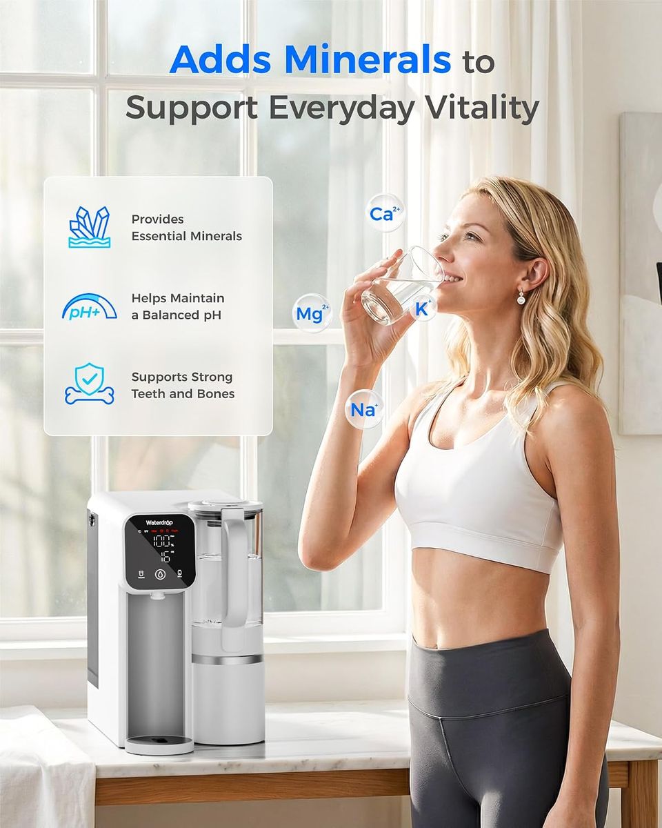 WFT Waterdrop M6SL: Countertop RO Purifier with Minerals
