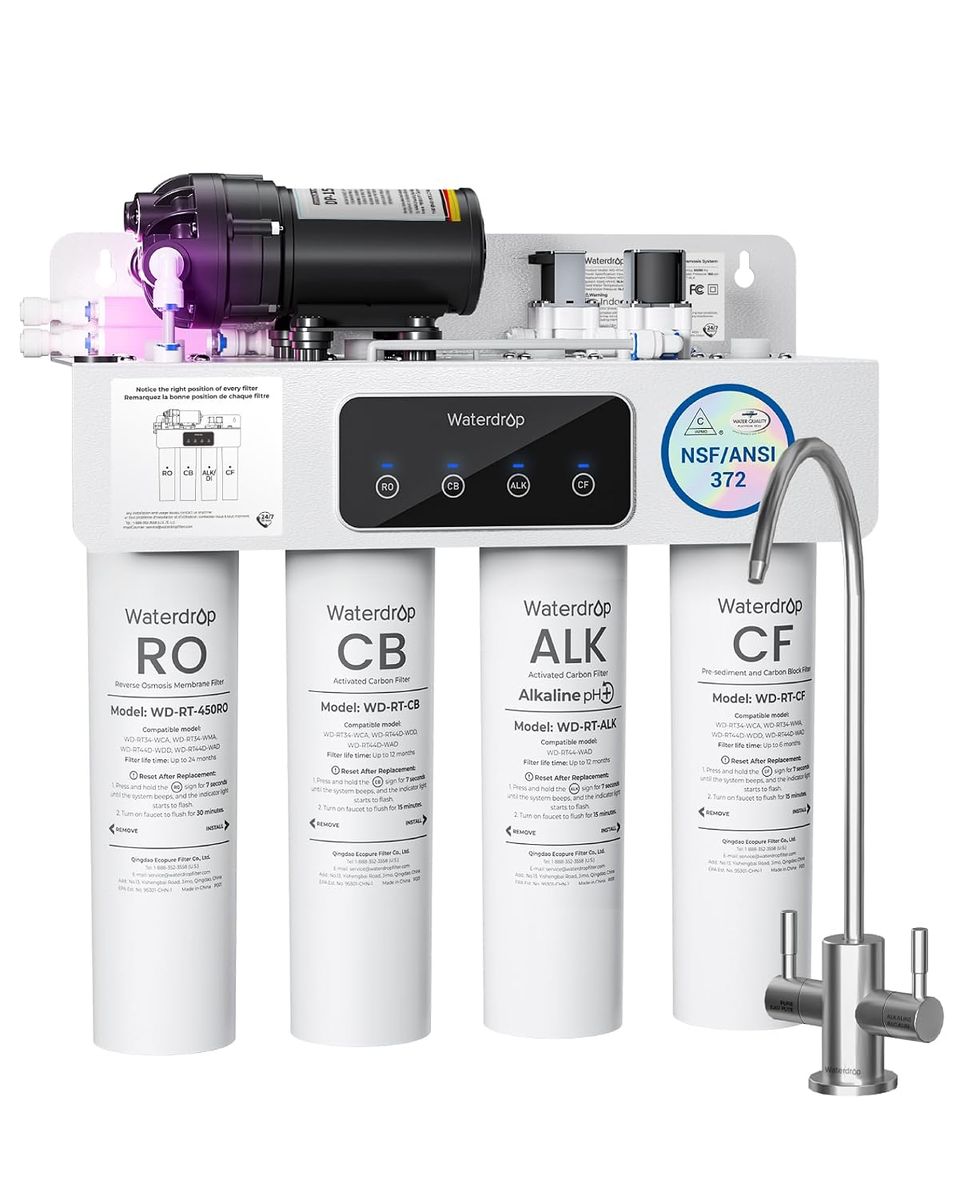 Waterdrop T4-A Alkaline pH+ RO Filter – Pure Water at Home