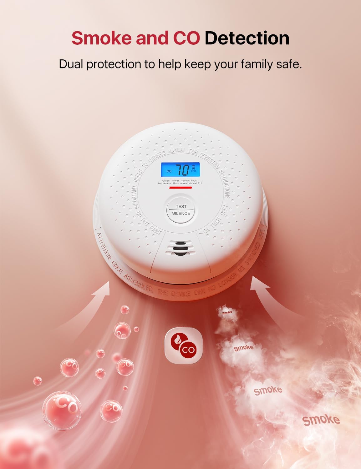 X-Sense SC01 5-Pack: 10‑Year Safety, No Wiring Needed