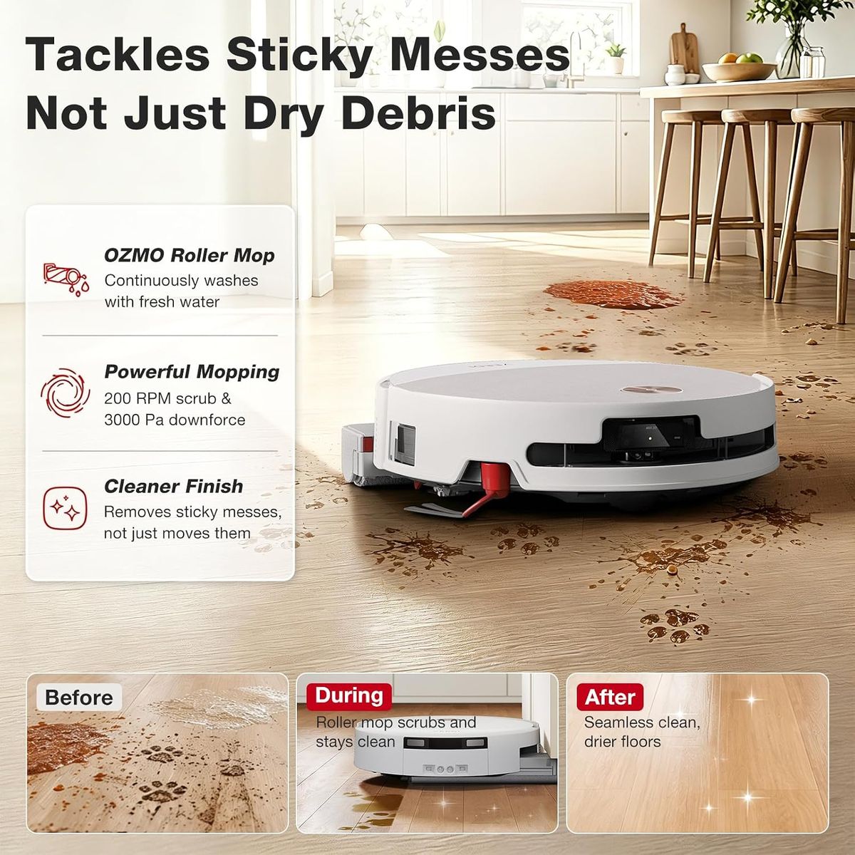 YEEDI M16 Infinity: 30000Pa Robot Vacuum & Mop