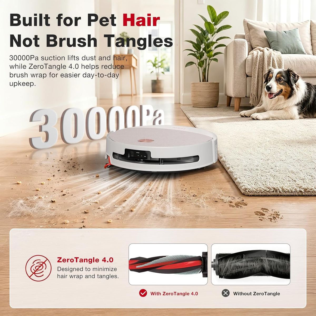 YEEDI M16 Infinity: 30000Pa Robot Vacuum & Mop