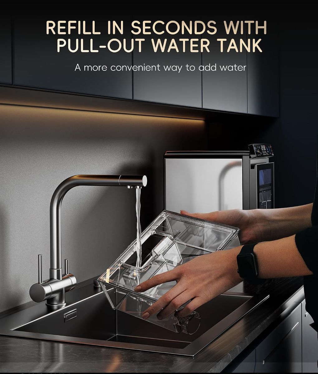 ecozy Nugget Ice Maker: Smart, Fast, Chewable Ice