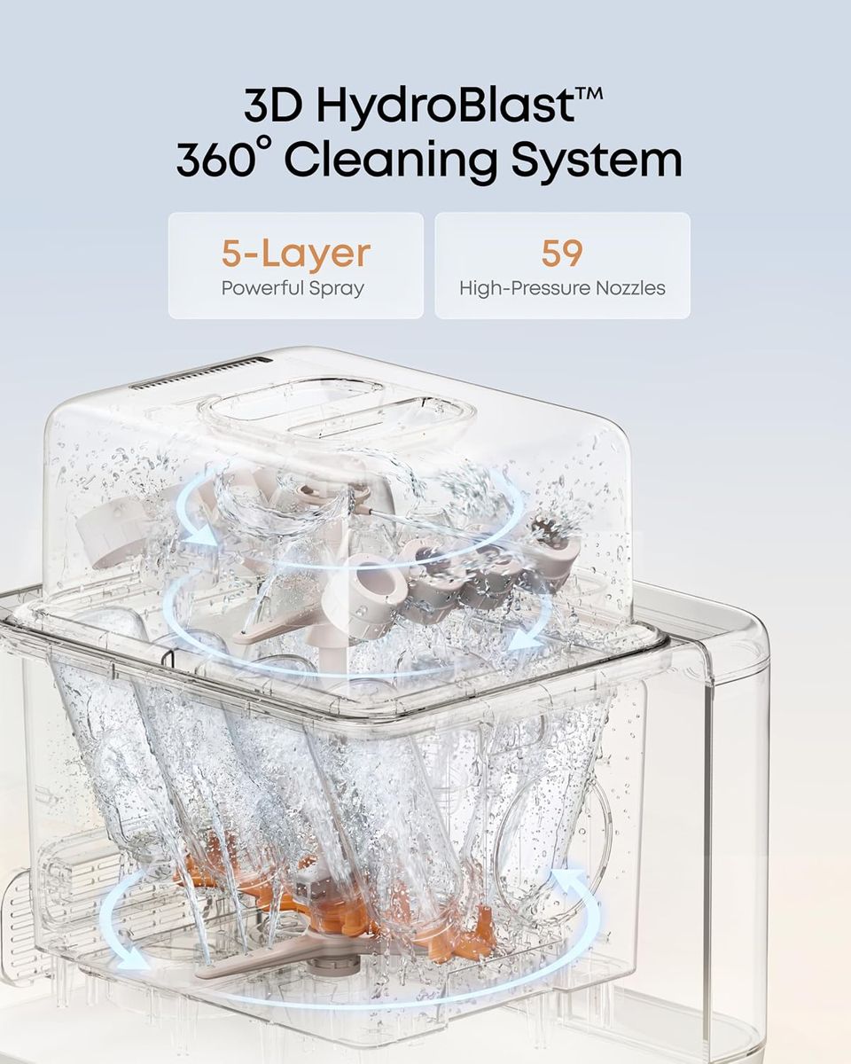 eufy Security S1 Pro Baby Bottle Washer, Sterilizer & Dryer