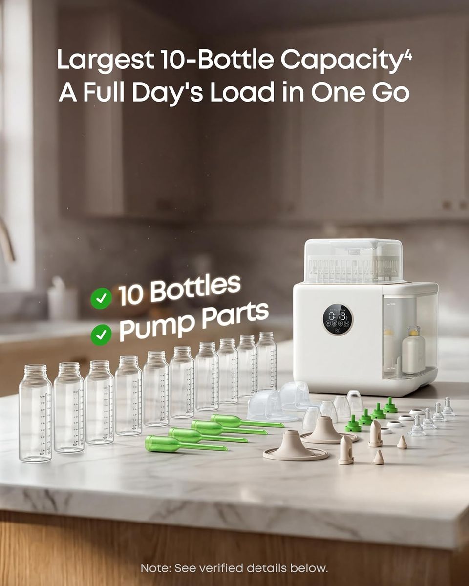 eufy Security S1 Pro Baby Bottle Washer, Sterilizer & Dryer