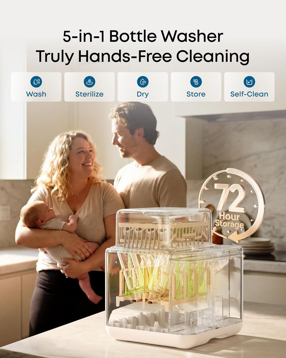 eufy Security S1 Pro Baby Bottle Washer, Sterilizer & Dryer