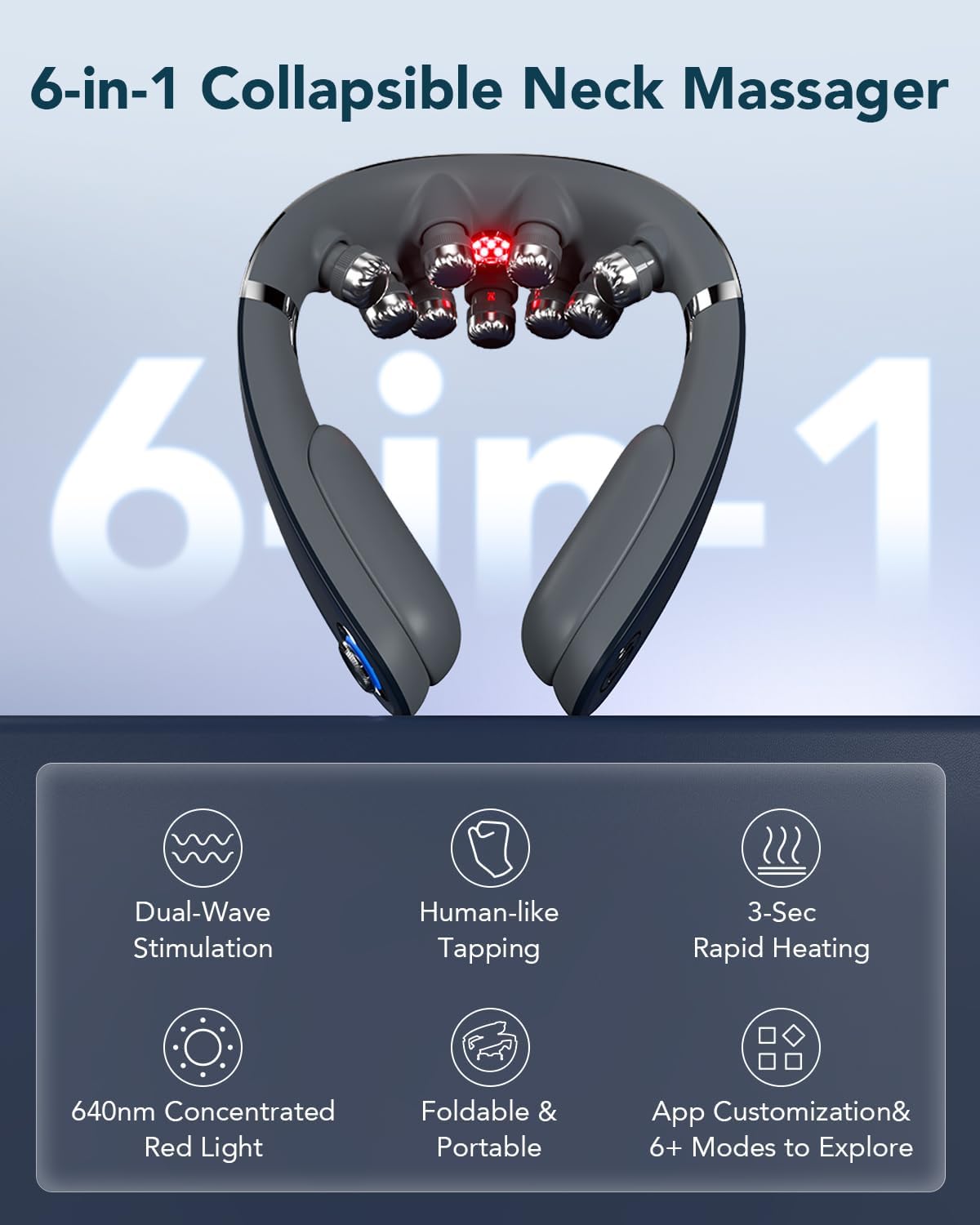 skgamz SKG G7 Pro Fold Neck Massager: The Designer’s Choice