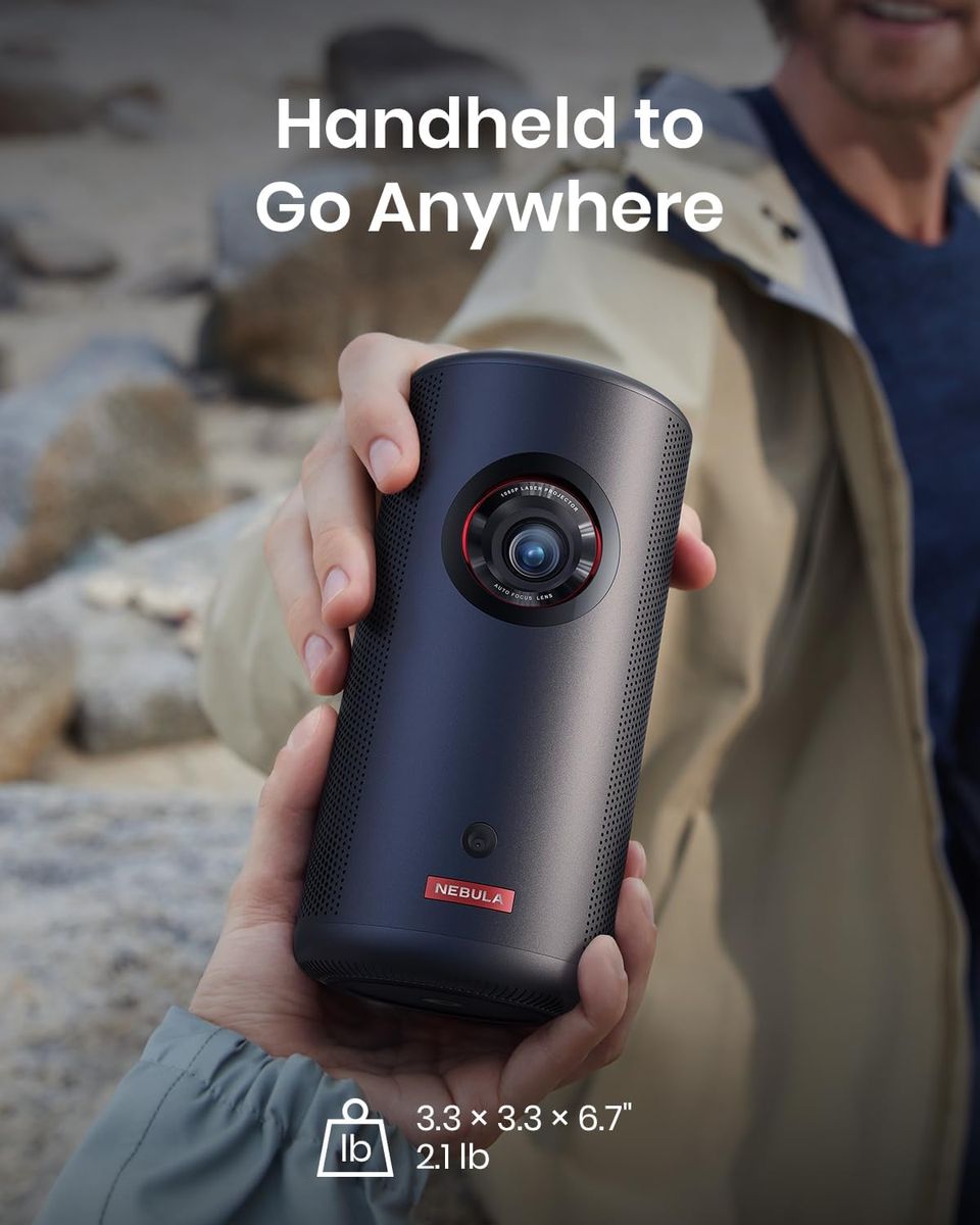 NEBULA Capsule 3 Laser by soundcore: Your Outdoor Cinema