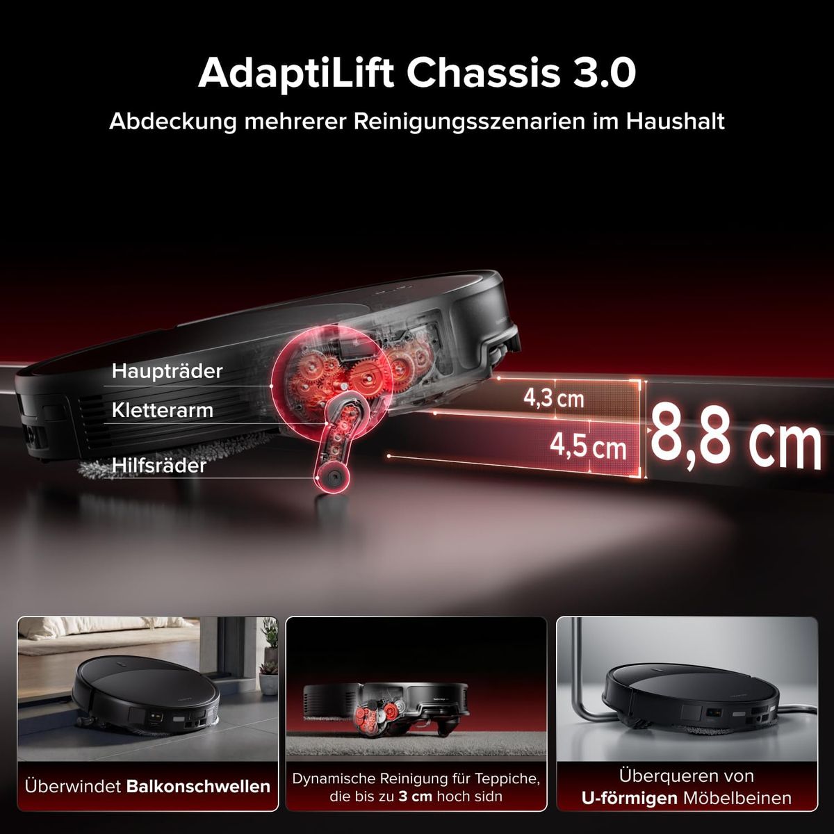 Roborock Saros Set of 20: Revolutionäre Reinigung für Ihr Zuhause