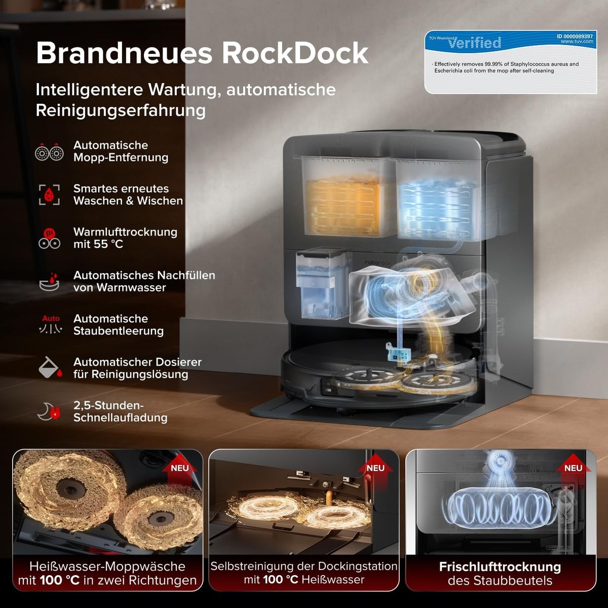 Roborock Saros Set of 20: Revolutionäre Reinigung für Ihr Zuhause