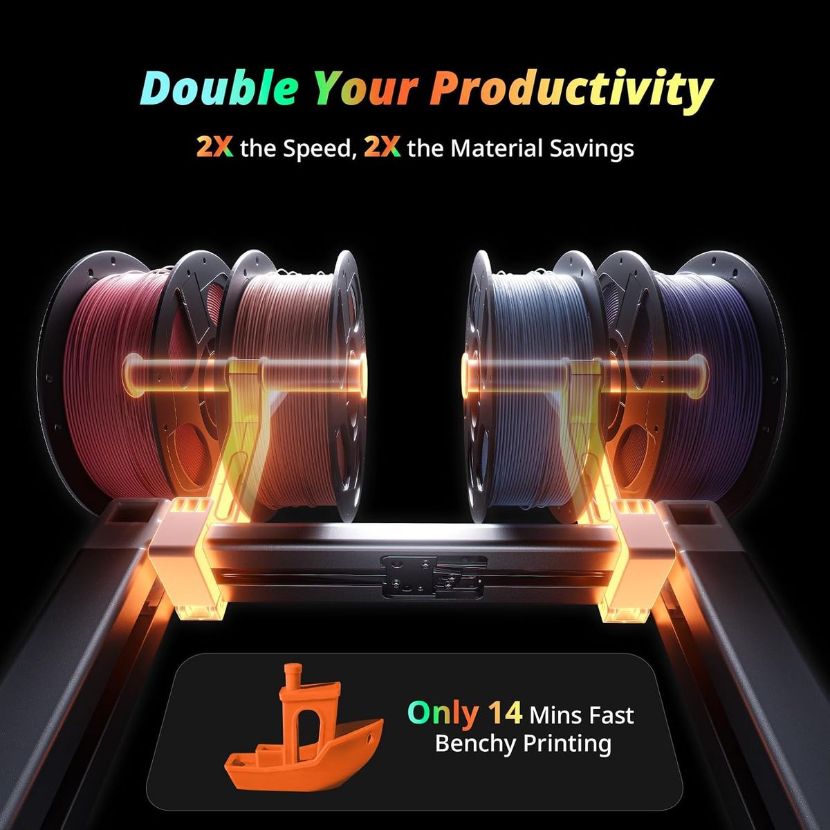 ANYCUBIC Kobra X: Multicolor 3D Printing Power