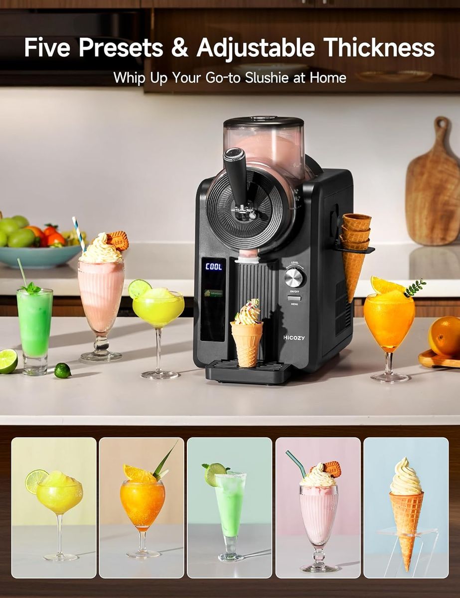 HiCOZY F3: Homemade Soft Serve & Slushies Made Easy