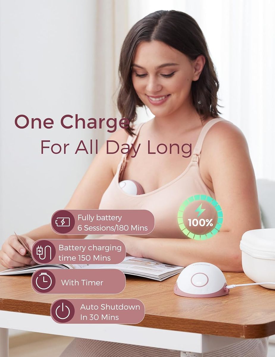 Momcozy M6 Hands-Free Pump: Freedom to Feed Anywhere