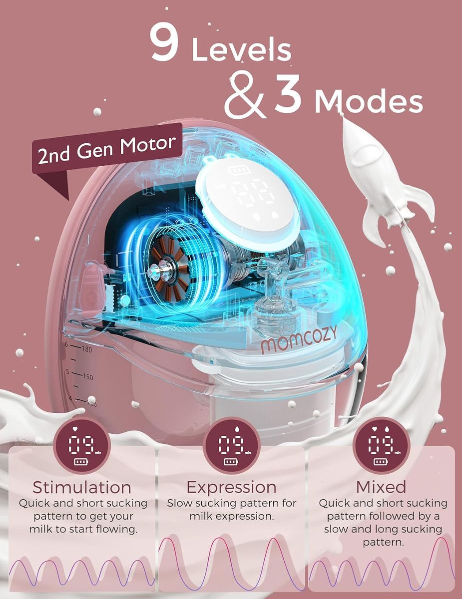 Momcozy M6 Hands-Free Pump: Freedom to Feed Anywhere
