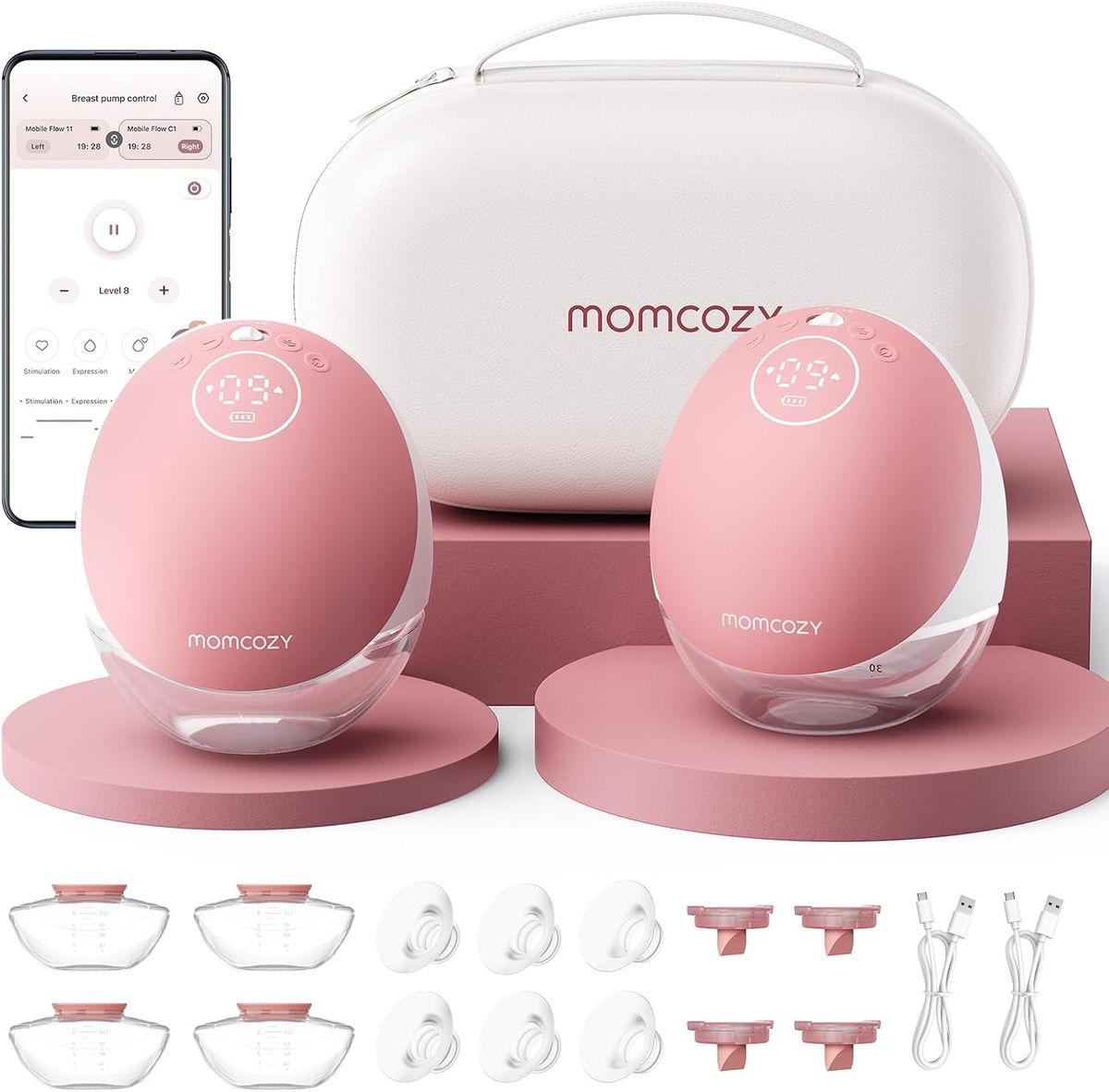 Momcozy M9 Breast Pump: Freedom, Discreet & Powerful