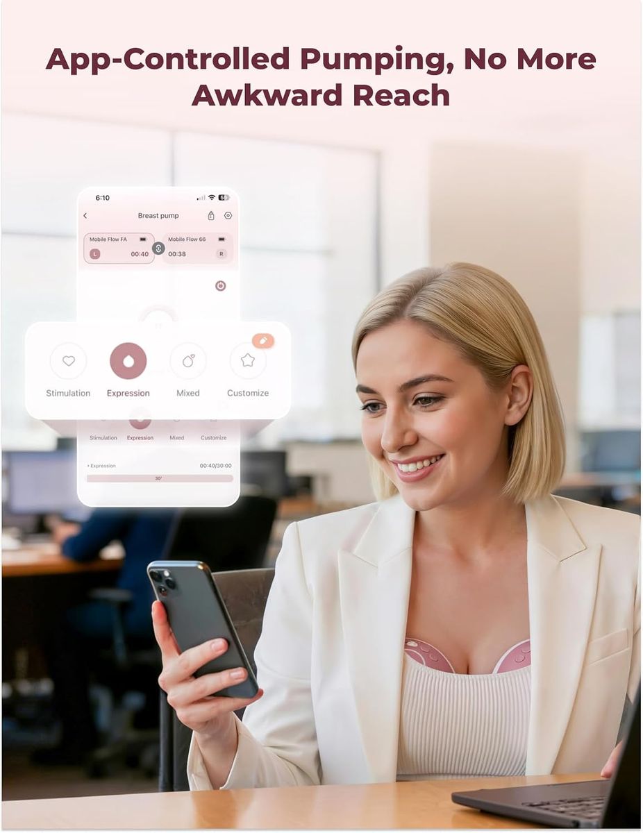 Momcozy M9 Breast Pump: Freedom, Discreet & Powerful