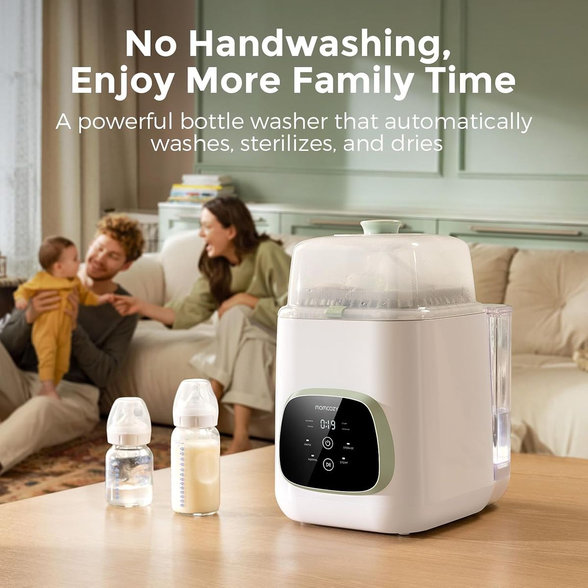 Momcozy KleanPal Pro: Effortless Bottle Care, Naturally