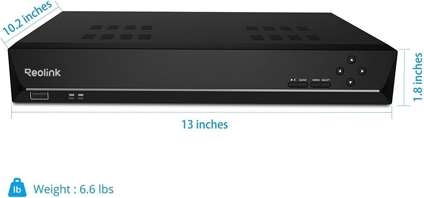 Reolink RLN16-410 NVR: Max Security, Zero Lag