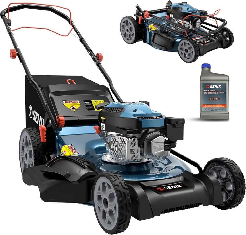 SENIX 22" Self-Propelled Gas Lawn Mower Review