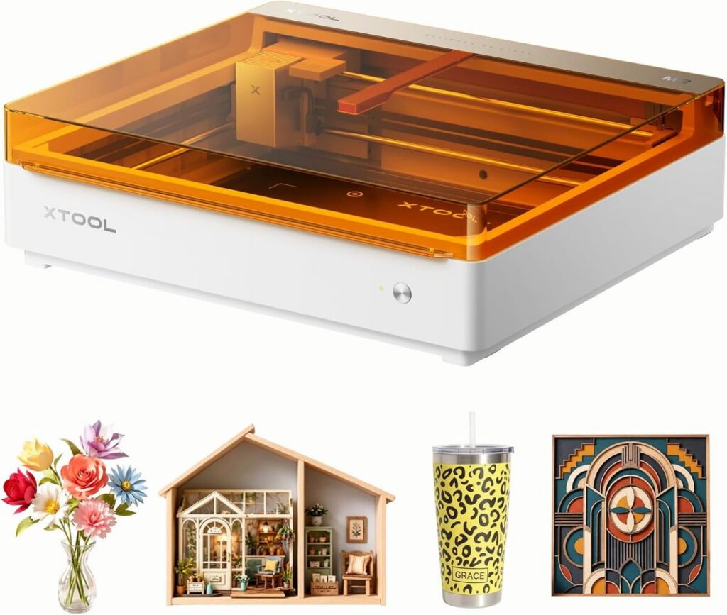xTool M2 10W Review: Safe Laser Engraving for Busy Families