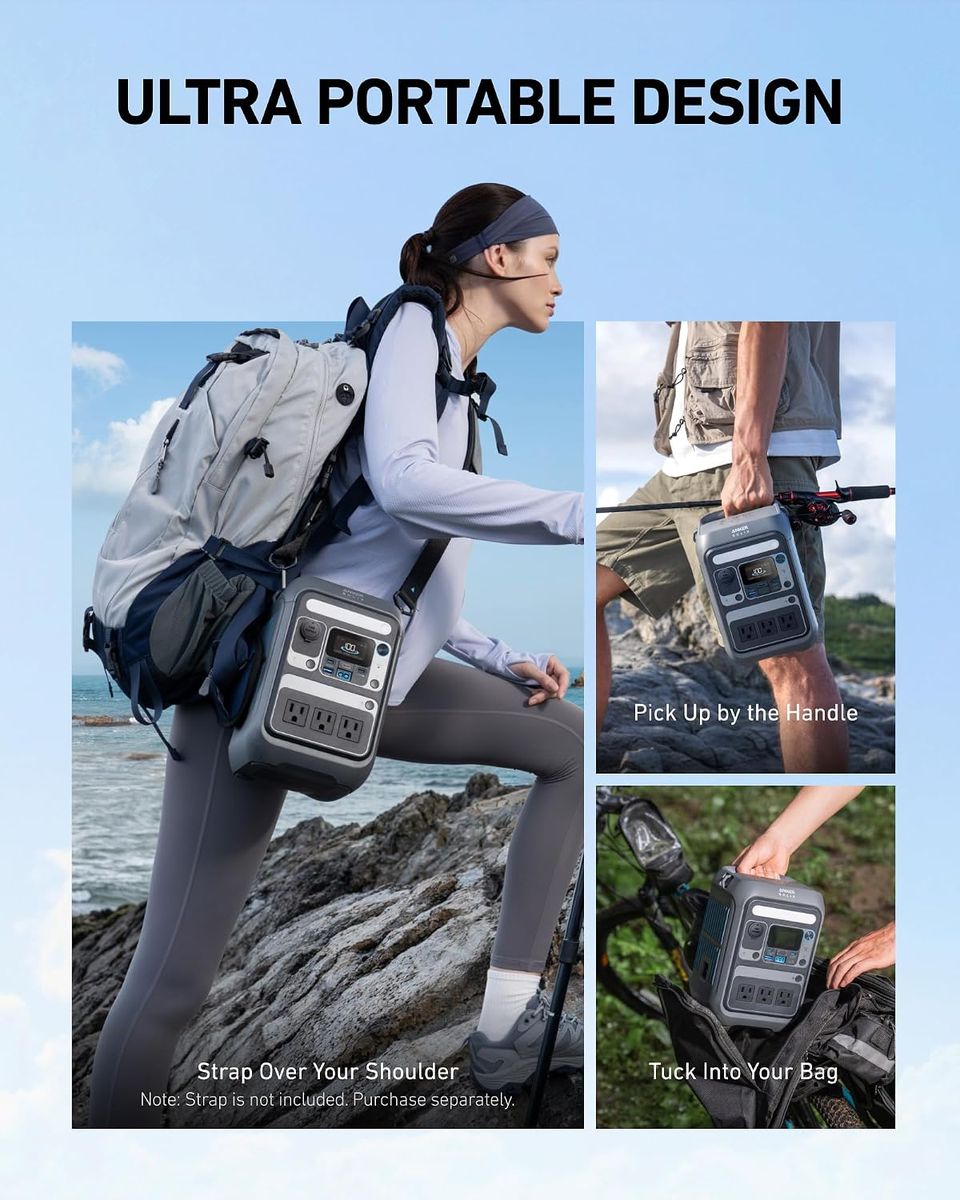 Anker SOLIX C300 Portable Power Station: Power Anywhere