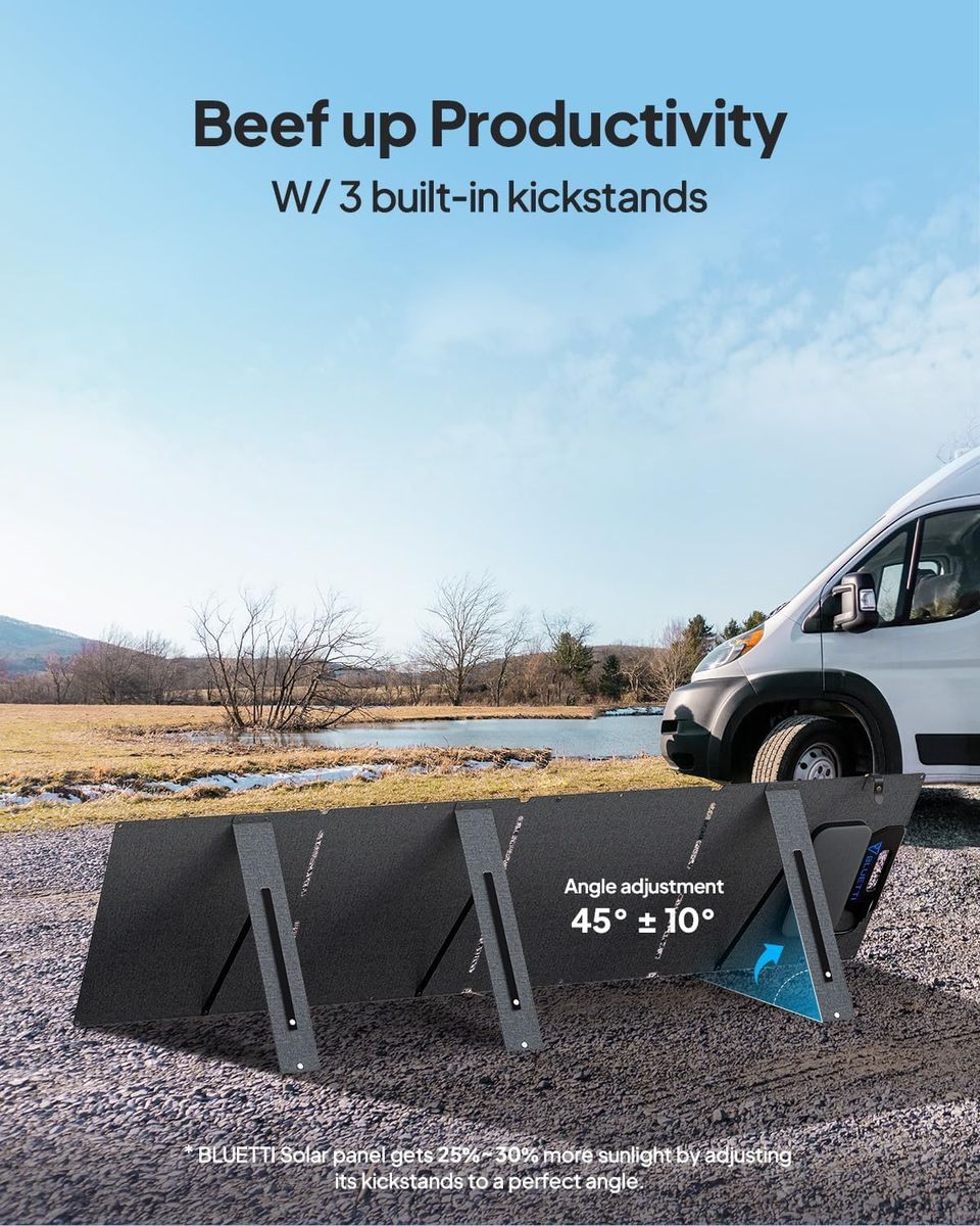 BLUETTI AC180 Solar Generator: Power Anywhere, Anytime