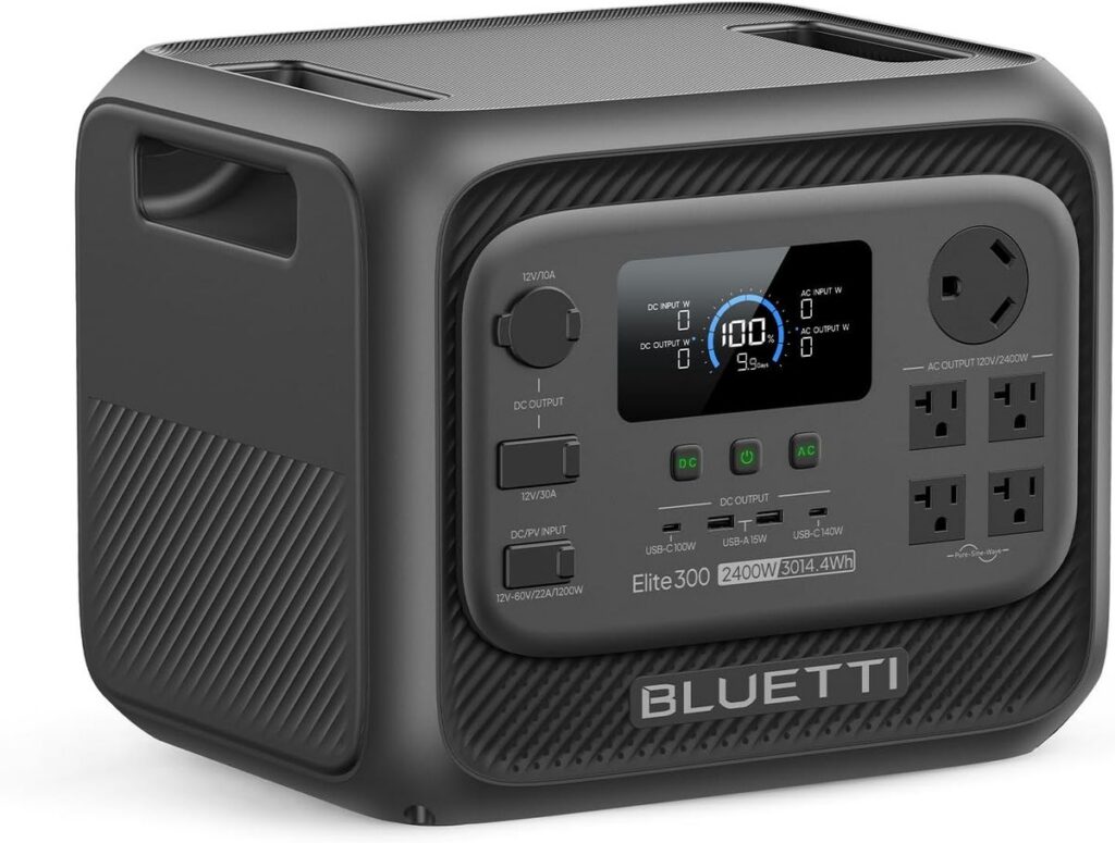 BLUETTI Elite 300 Power Station: 3014.4Wh of Quiet Power