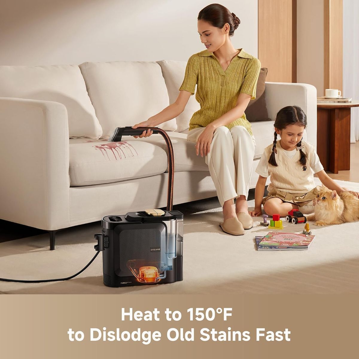DREAME N20 Steam Carpet Cleaner: Deep Clean & Refresh