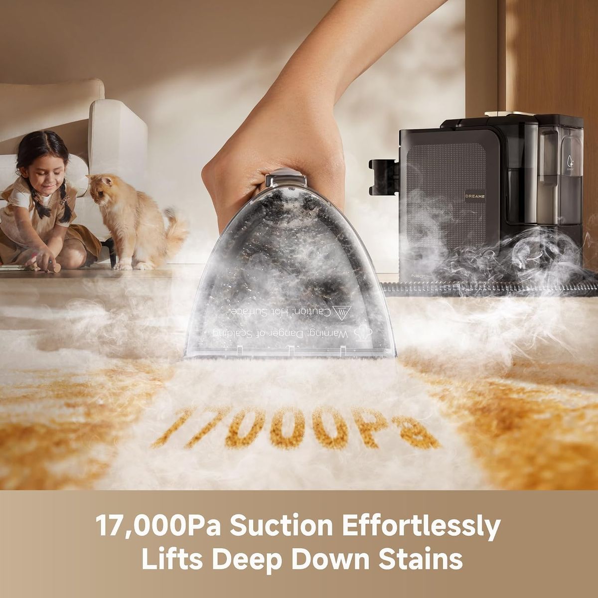 DREAME N20 Steam Carpet Cleaner: Deep Clean & Refresh
