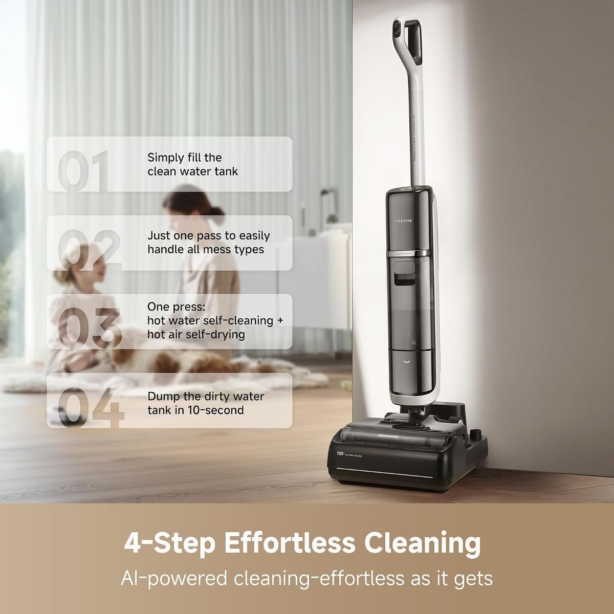 DREAME H15 Pro Heat: The 185°F Wet Dry Vacuum Revolution