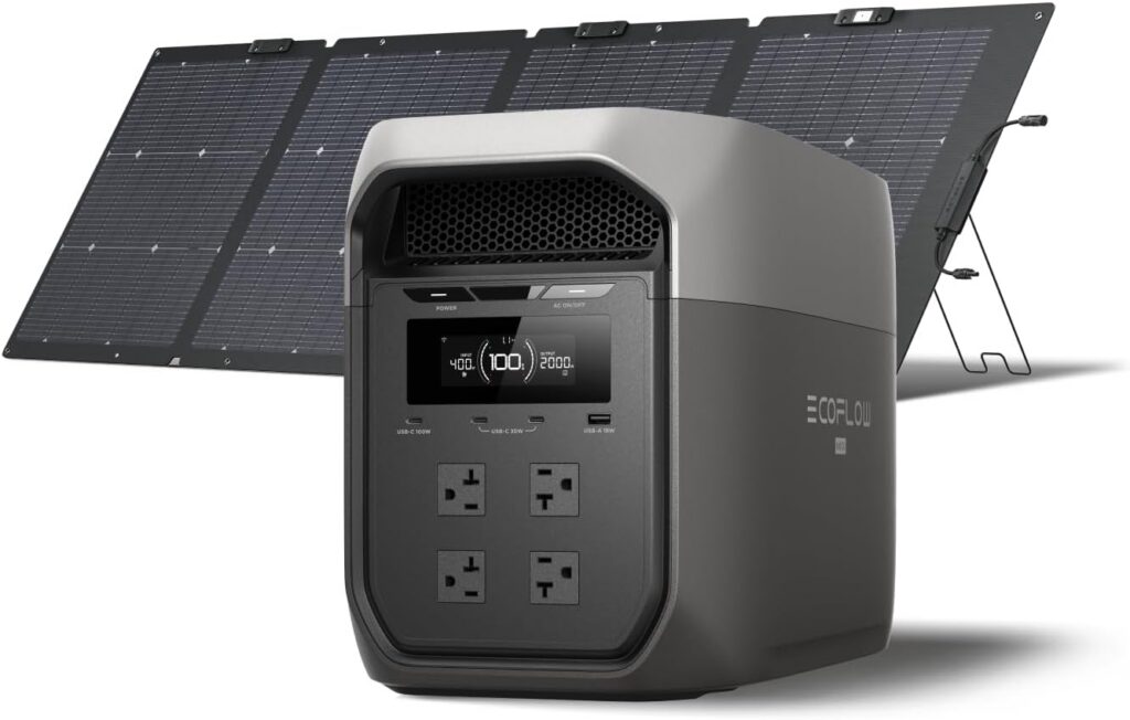 ECOFLOW DELTA 3 MAX: 2048Wh Portable Power Station