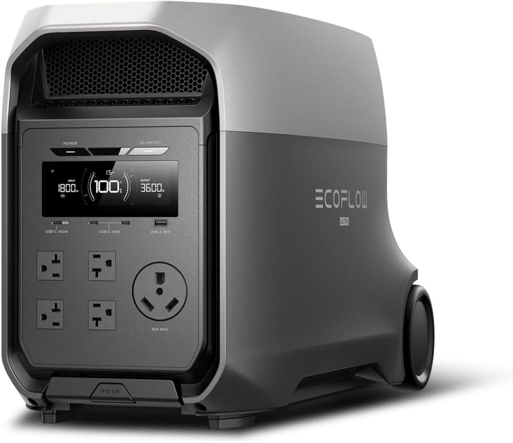 ECOFLOW Delta 3 Ultra: 3072Wh Portable Power Station
