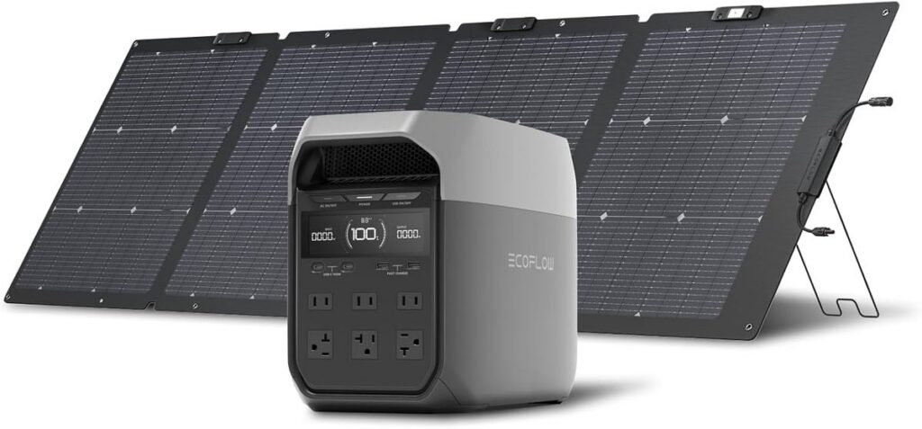 ECOFLOW Delta 3 Solar Generator: Power Anywhere