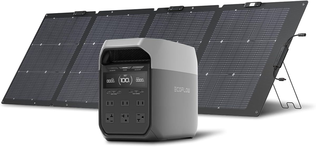 ECOFLOW Delta 3 Solar Generator: Power Anywhere