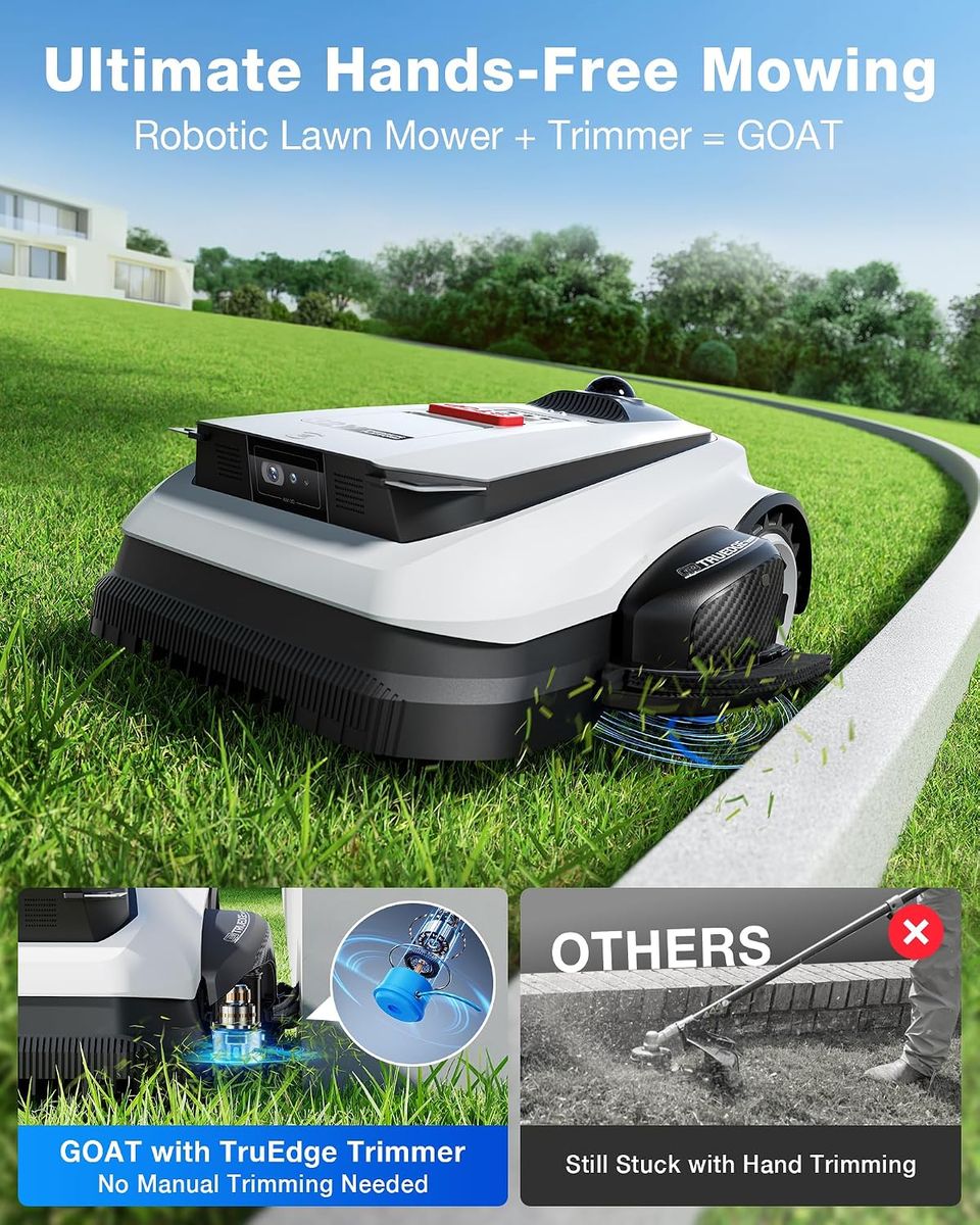 ECOVACS Goat A2000 LiDAR PRO: Smarter Lawn Care