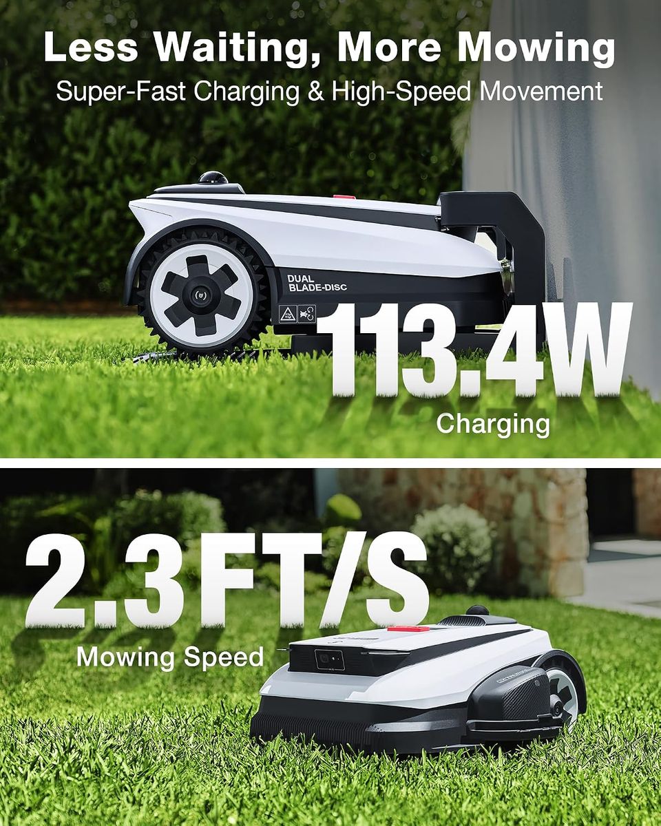 ECOVACS Goat A2000 LiDAR PRO: Smarter Lawn Care